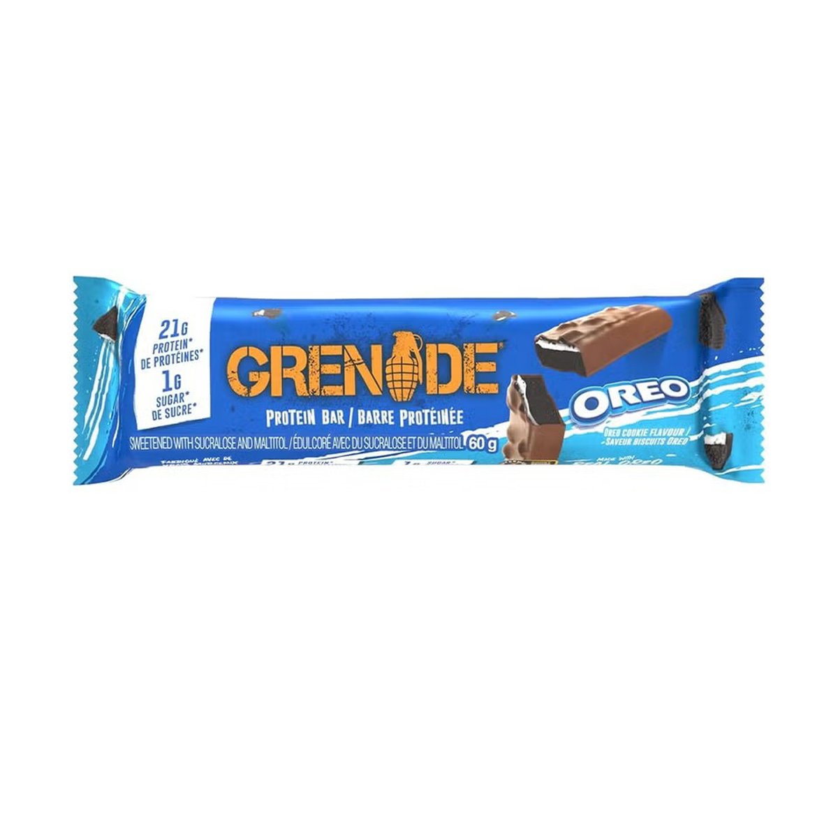 Grenade High Protein Bar Oreo 12x60g - Image 2